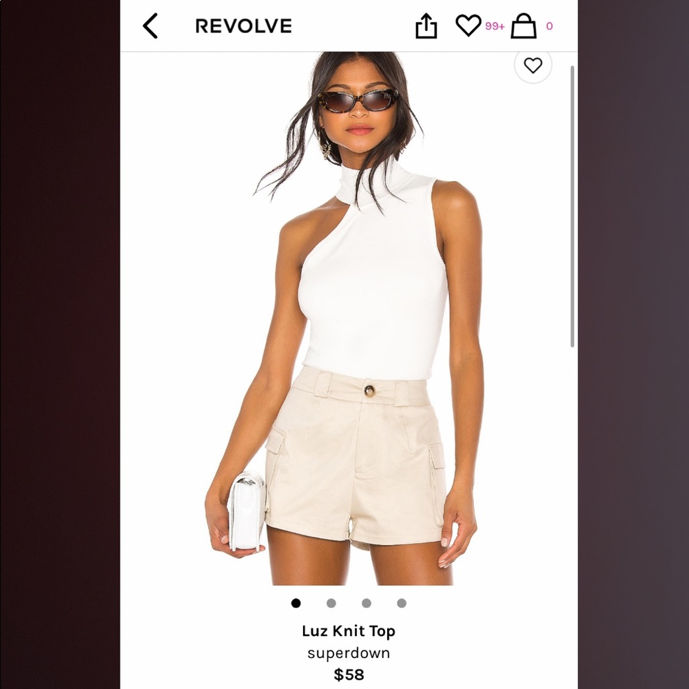 Super down Luz Knit Top size Small